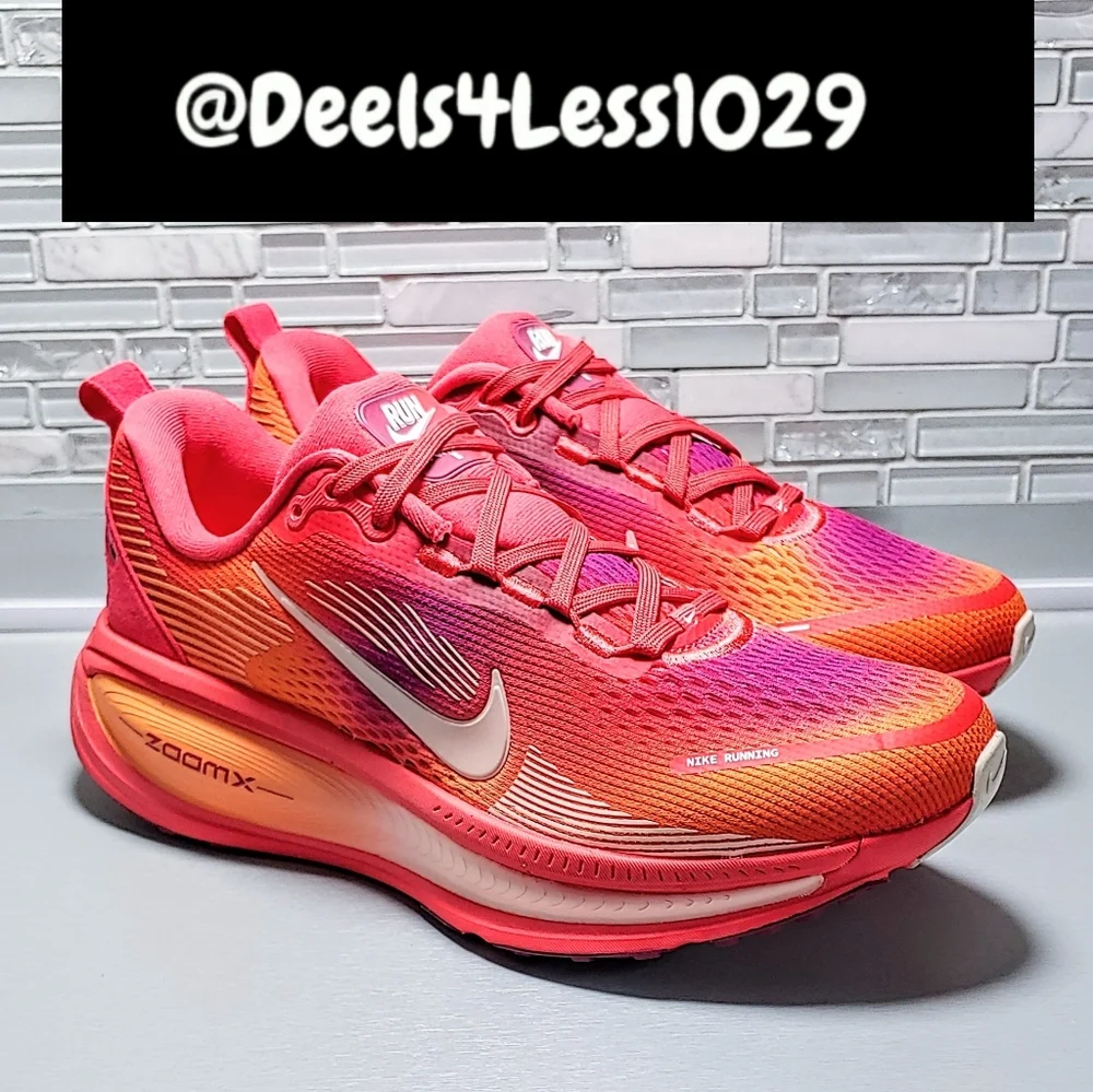 Nike Air Zoom Vomero 18 SE Sunset Womens Size 7.5 Ember Glow Washed Coral Beet